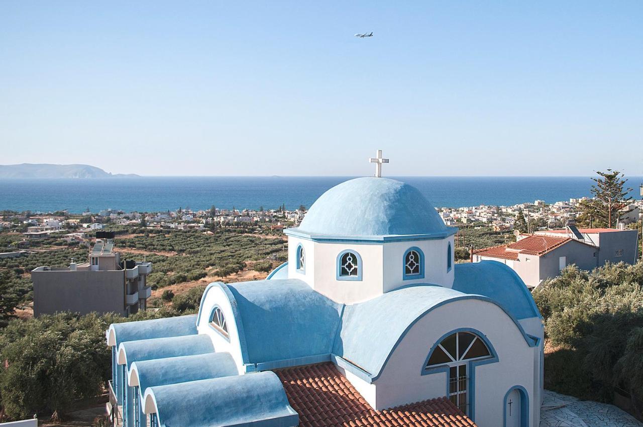 Adorable Country House With Sea & Church View! Kokkini Hani Extérieur photo